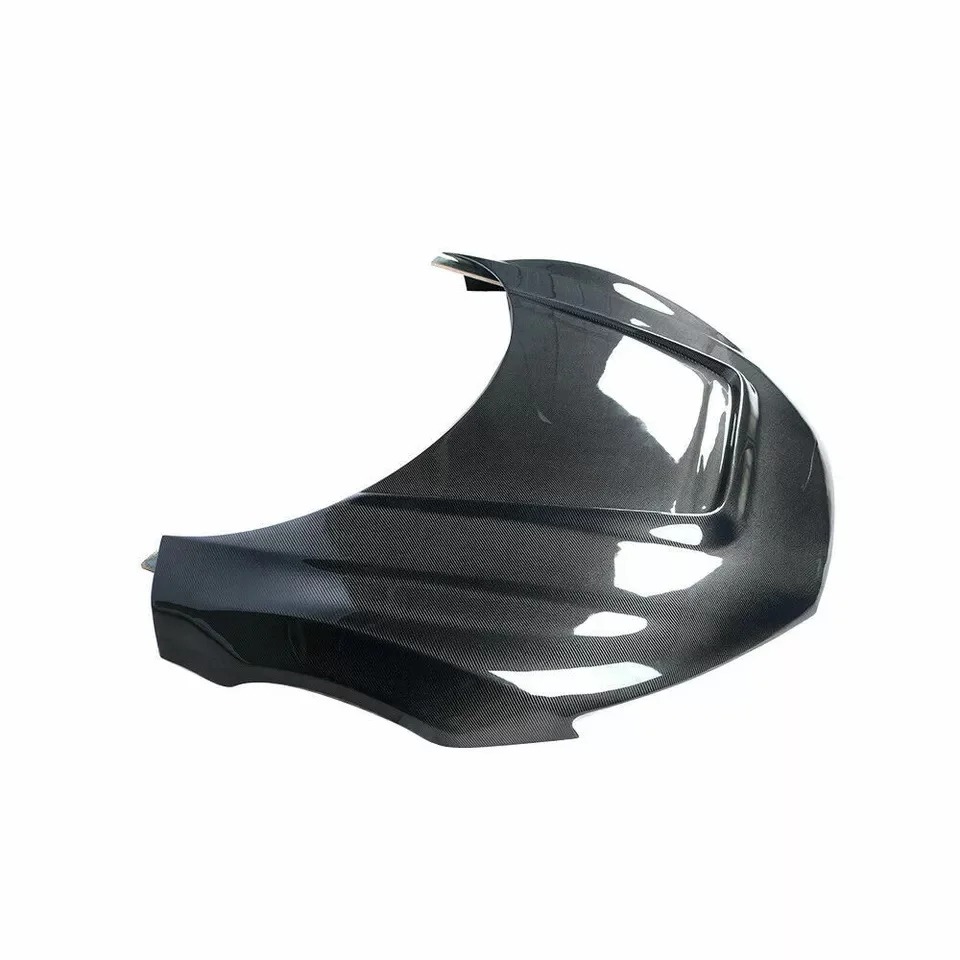 For  R8 V8 V10 2007-2015 Auto Front Engine Bonnet Hood Cover Carbon Fiber